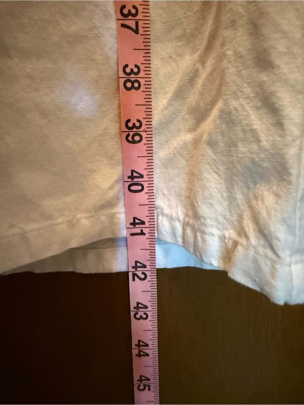 Women’s Lightweight White Drawstring Lounge Pants - Picture 4 of 7